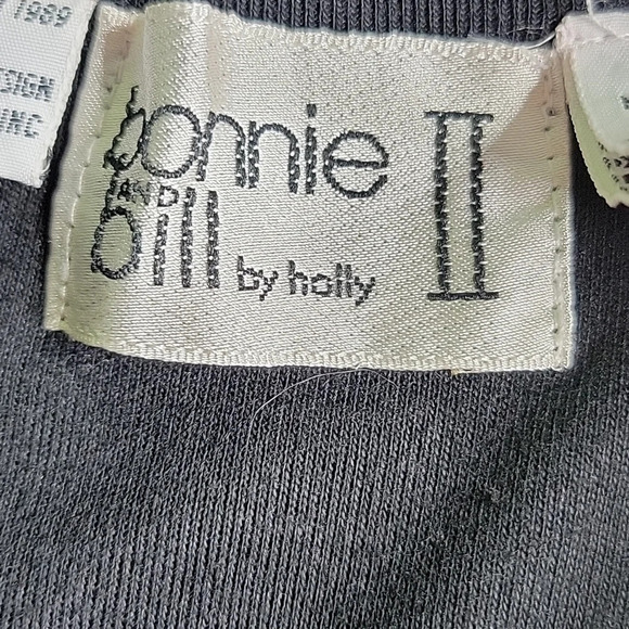 BONNIE & BILL II BY HOLLY Appliqued, Sequined, Beaded Patchwork Blouse‎ Large - Picture 8 of 9